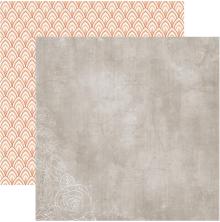 Kaisercraft Peachy Double-Sided Cardstock 12X12 - Aura UTGENDE