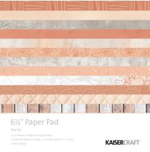 Kaisercraft Paper Pad 6.5X6.5 40/Pkg - Peachy UTGENDE