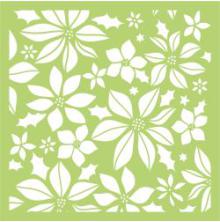 Kaisercraft Designer Template 6X6 - Poinsettia