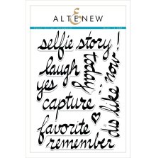 Altenew Clear Stamps 6X8 - Super Script Scrapbook