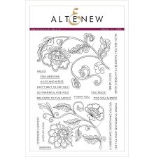 Altenew Clear Stamps 6X8 - Needlework Motif