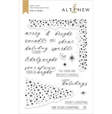 Altenew Clear Stamps 6X8 - Starry Night