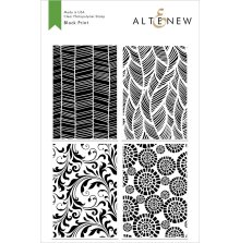 Altenew Clear Stamps 6X8 - Block Print
