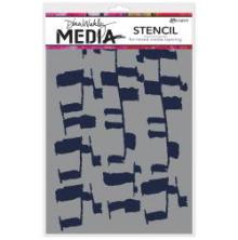 Dina Wakley MEdia Stencils 9X6 - Ladders