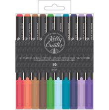 Kelly Creates Bullet Tip Pens 10/Pkg - Multicolor UTGENDE