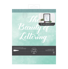 Kelly Creates Practice Pad 8X10 50/Pkg - The Beauty Of Lettering