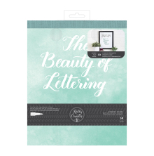 Kelly Creates Practice Pad 8X10 50/Pkg - The Beauty Of Lettering UTGENDE