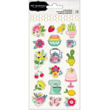 Jen Hadfield Puffy Stickers - My Bright Life Icons UTGENDE