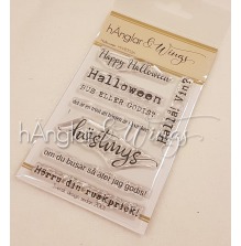 hnglar &amp; Wings Clear Stamps - Halloween A7