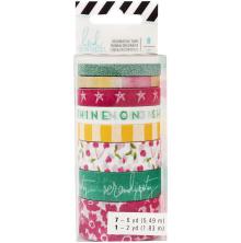 Heidi Swapp Storyline2 Washi Tape Rolls 8/Pkg - Shine On UTGENDE