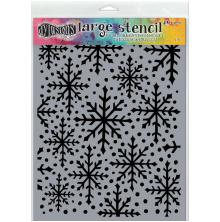 Dylusions Stencil 9X12 - Snowflake