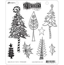 Dylusions Cling Stamps 8.5X7 - Wood For The Trees