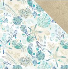 Kaisercraft Deep Sea Double-Sided Cardstock 12X12 - Tide