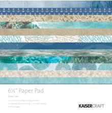 Kaisercraft Paper Pad 6.5X6.5 40/Pkg - Deep Sea