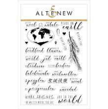 Altenew Clear Stamps 6X8 - Peace on Earth
