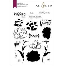 Altenew Clear Stamps 6X8 - Playful Blooms
