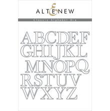 Altenew Die Set - Classic Alphabet