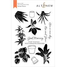 Altenew Clear Stamps 6X8 - Potted Plants