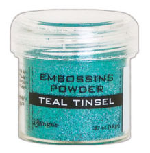 Ranger Embossing Powder - Teal Tinsel