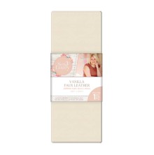 Sara Signature Sew Lovely Faux leather - Vanilla UTGENDE