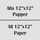 Alla 12"x12" papper