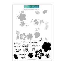 Concord &amp; 9th Clear Stamps 6X8 - Darling Petals Turnabout