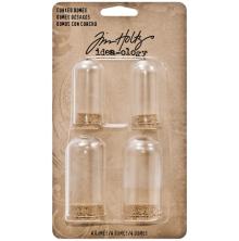 Tim Holtz Idea-Ology Corked Domes 4/Pkg - Clear