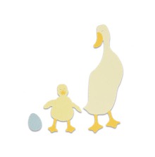 Sizzix Bigz Die - Duck and Duckling 09-01