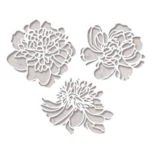 Tim Holtz Sizzix Thinlits Dies - Cutout Blossoms 19-01