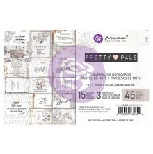 Prima Marketing Journaling Cards Pad 4X6 45/Pkg - Pretty Pale UTGENDE