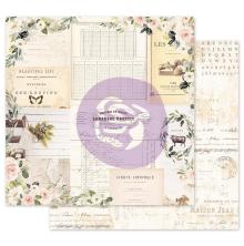 Prima Spring Farmhouse Double-Sided Cardstock 12X12 - Gather UTGENDE