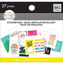 Me &amp; My Big Ideas Happy Planner Tiny Sticker Pad - Happy Brights  UTGENDE