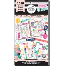 Me &amp; My Big Ideas Happy Planner Sticker Value Pack - Faith Warrior