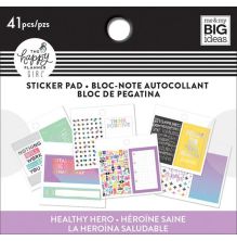 Me &amp; My Big Ideas Happy Planner Tiny Sticker Pad - Healthy Hero UTGENDE