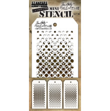 Tim Holtz Mini Layered Stencil Set 3/Pkg - Set 39