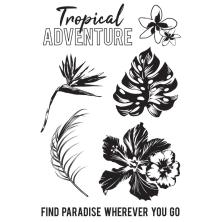 Kaisercraft Clear Stamps 6X4 - Paradise Found