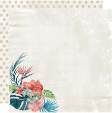 Kaisercraft Paradise Found Double-Sided Cardstock 12X12 - By The Sea