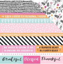 Kaisercraft Blessed Double-Sided Cardstock 12X12 - Friendship