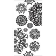 Kaisercraft Clear Stickers 5.75X12 - Doilies