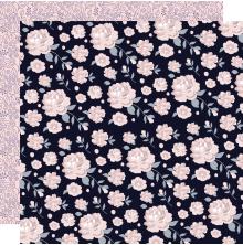 Kaisercraft Breathe Double-Sided Cardstock 12X12 - Floral Twilight