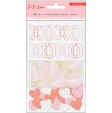 Crate Paper Small Embellishments - La La Love UTGENDE