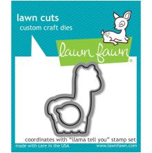 Lawn Fawn Dies - Llama Tell You LF1679