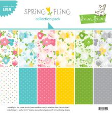 Lawn Fawn Collection Pack 12X12 - Spring Fling UTGENDE