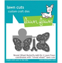 Lawn Fawn Dies - Reveal Wheel Butterfly Add-On LF1910