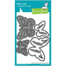 Lawn Fawn Dies - Layered Butterflies LF1913