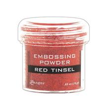 Ranger Embossing Powder - Red Tinsel