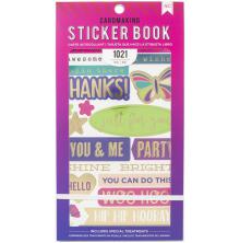 American Crafts 30 Page Stickers Book 4.75X8 - Wishes For You UTGENDE