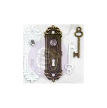 Prima Marketing Memory Hardware Antique Metalware - Avigno Lock &amp; Key