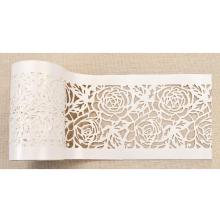 Prima Redesign Stick &amp; Style Stencil Roll 4X15yd - Tea Rose Garden UTGENDE