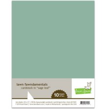 Lawn Fawn Cardstock - Sage Leaf